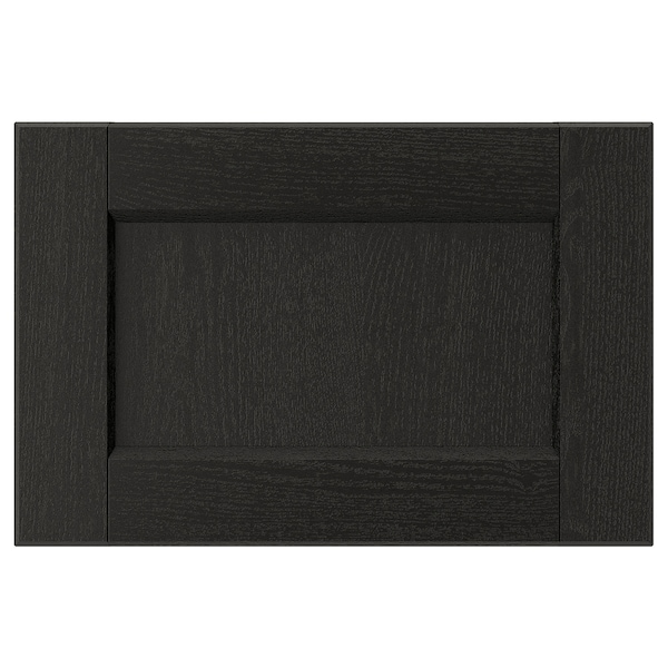 IKEA LERHYTTAN drawer front, black stained, 15x10 in , IKEA Sale | 86902LQDO