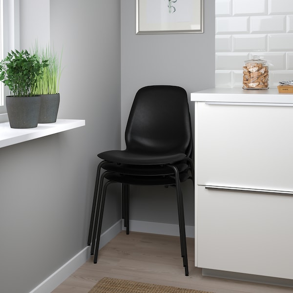 IKEA LIDÅS chair, black/Sefast black , IKEA Sale | 72034SAVO