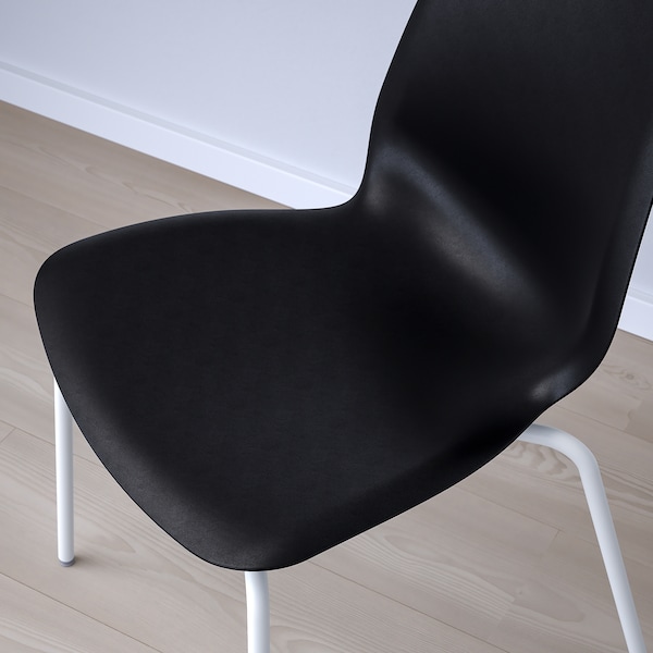 IKEA LIDÅS chair, black/Sefast white , IKEA Sale | 96751SENM