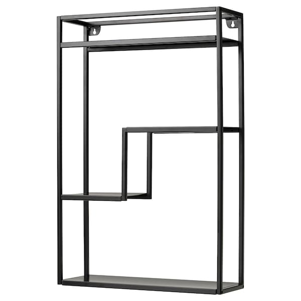 IKEA LINDÅSEN display shelf, anthracite, 15 3/4x23 5/8 in , IKEA Sale | 20148NRLA