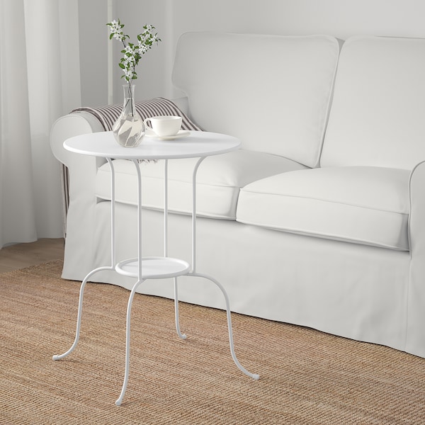 IKEA LINDVED Side table, white, 20x26  3/4 in , IKEA Sale | 48315GWJZ