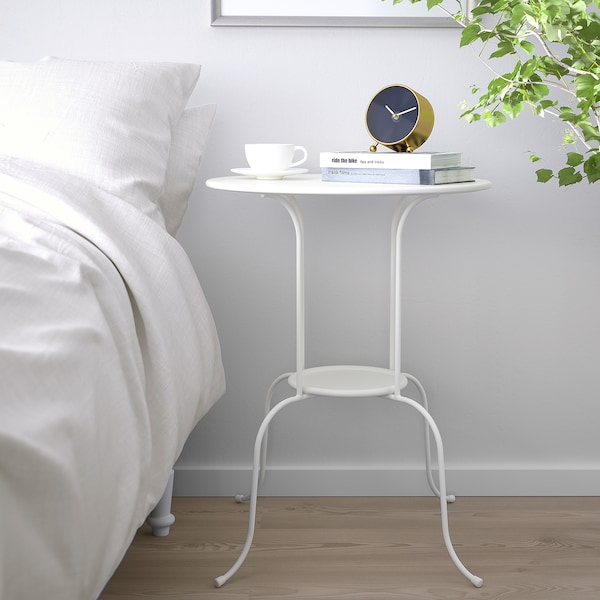 IKEA LINDVED Side table, white, 20x26  3/4 in , IKEA Sale | 48315GWJZ