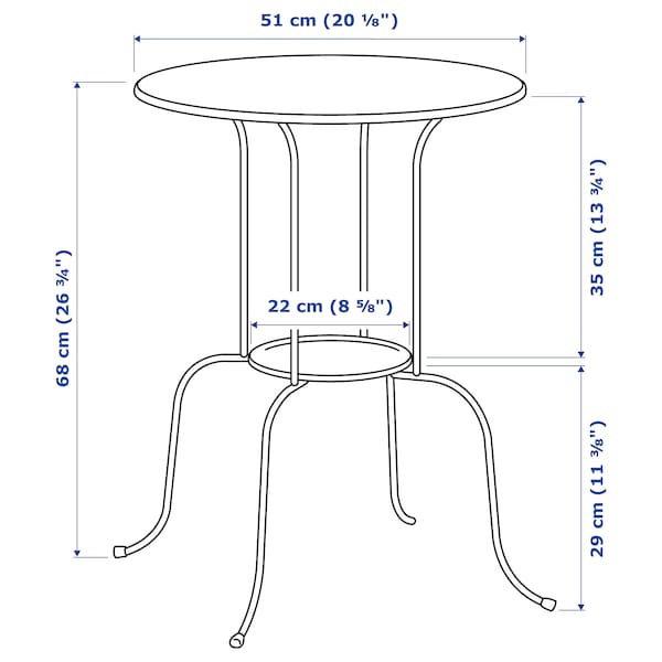 IKEA LINDVED Side table, white, 20x26  3/4 in , IKEA Sale | 48315GWJZ