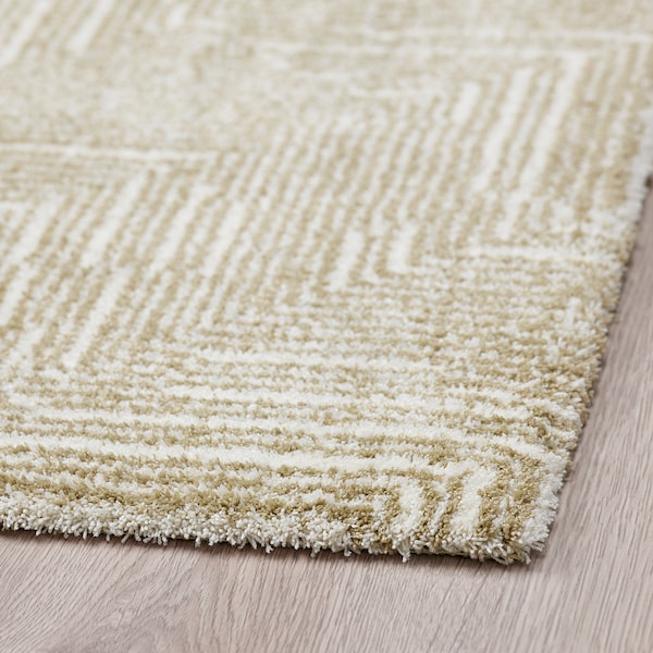 IKEA LINJEPLATS rug, low pile, beige/off-white, 5'3 inx7'7 in , IKEA Sale | 40835MITR