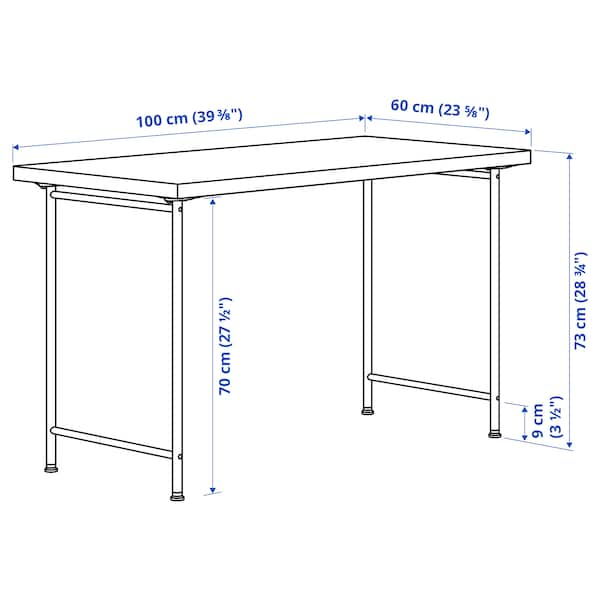 IKEA LINNMON / SPÄND desk, white, 39 3/8x23 5/8 in , IKEA Sale | 86217RCYG