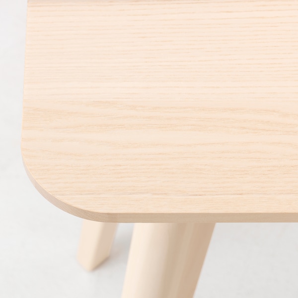 IKEA LISABO Side table, ash veneer, 17  3/4x17  3/4 in , IKEA Sale | 06978QWPR