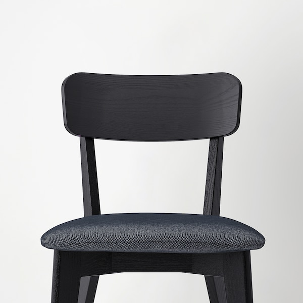 IKEA LISABO chair, black/Tallmyra black/gray , IKEA Sale | 04167EOTR