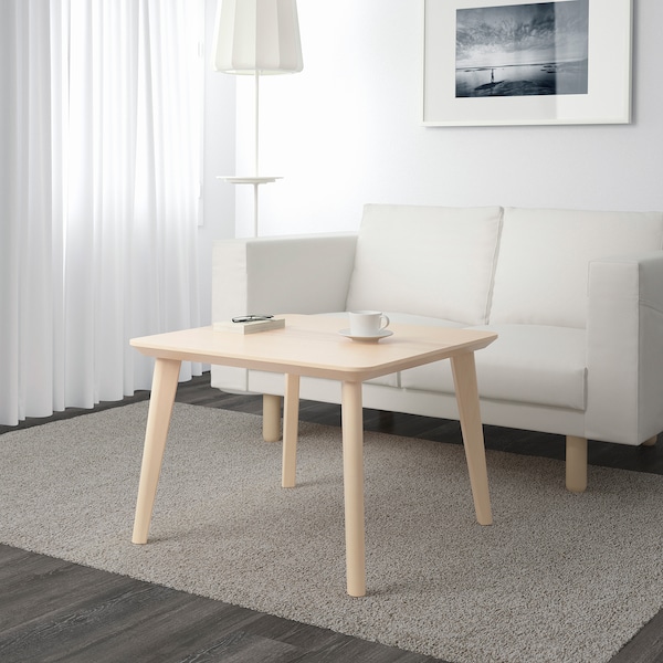 IKEA LISABO coffee table, ash veneer, 27 1/2x27 1/2 in , IKEA Sale | 29658NXWF