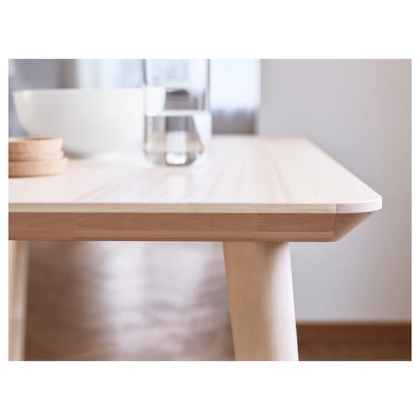 IKEA LISABO table, ash veneer, 78 3/4x30 3/4 in , IKEA Sale | 09674XFNM