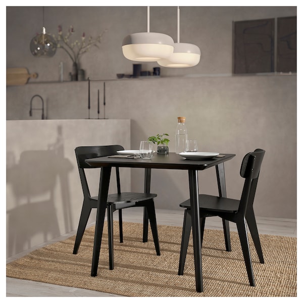 IKEA LISABO table, black, 34 5/8x30 3/4 in , IKEA Sale | 36084XGCI