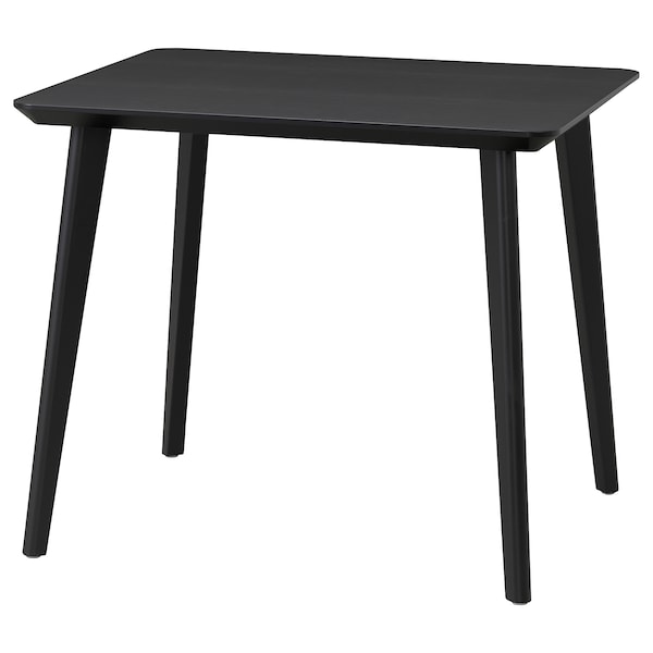 IKEA LISABO table, black, 34 5/8x30 3/4 in , IKEA Sale | 36084XGCI