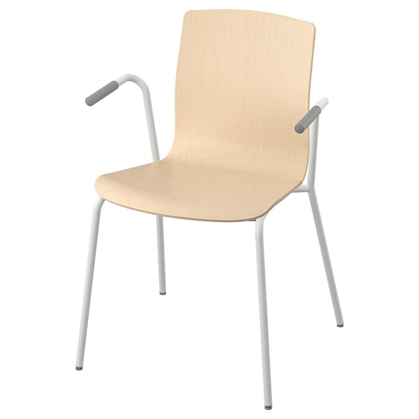 IKEA LÄKTARE conference chair, birch veneer/white , IKEA Sale | 32965HGMU