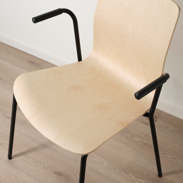 IKEA LÄKTARE conference chair, birch veneer/black , IKEA Sale | 07658BVZA