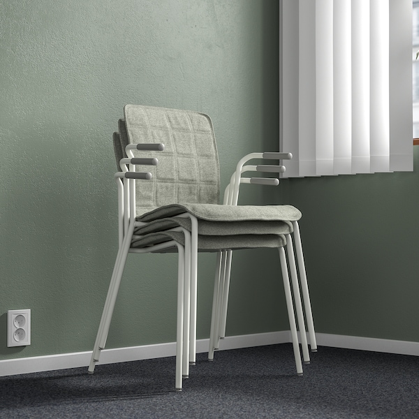 IKEA LÄKTARE conference chair, light green/white , IKEA Sale | 21748WOLY