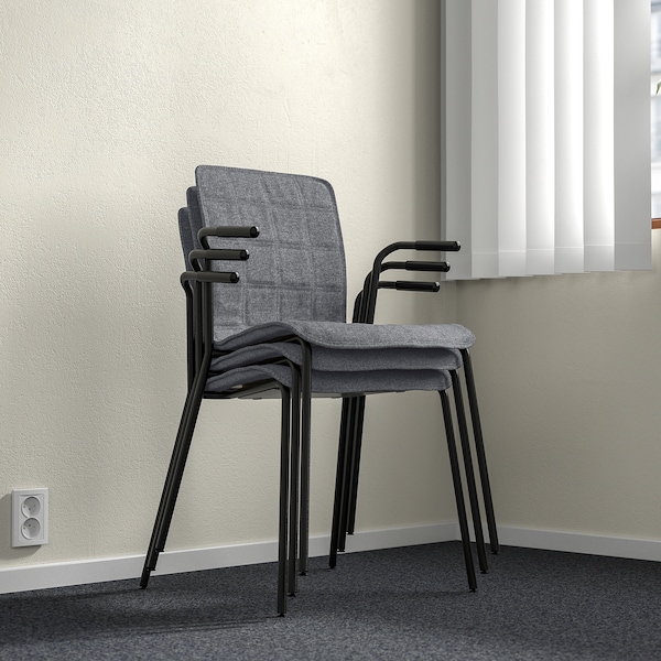 IKEA LÄKTARE conference chair, medium gray/black , IKEA Sale | 95240YGNA