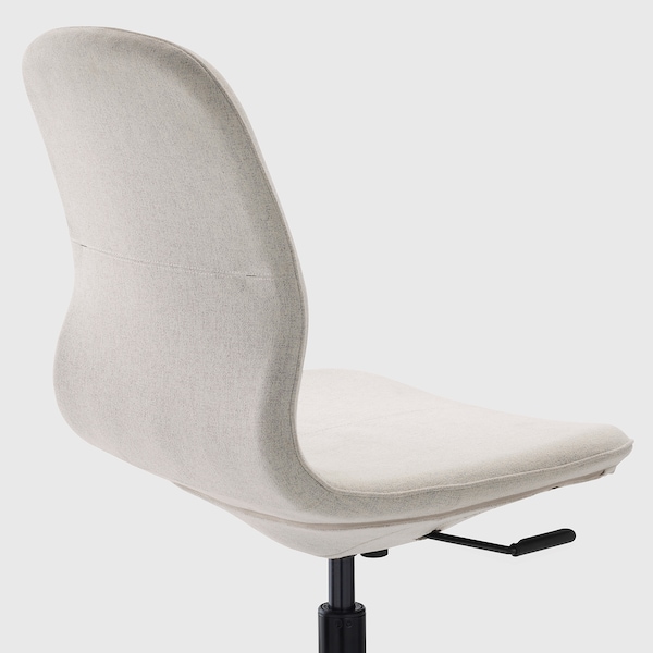 IKEA LÅNGFJÄLL conference chair, Gunnared beige/black , IKEA Sale | 40963LMVZ