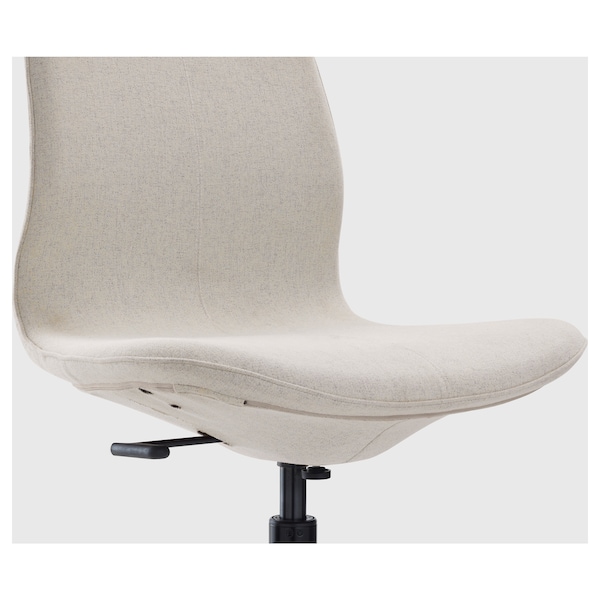 IKEA LÅNGFJÄLL conference chair, Gunnared beige/black , IKEA Sale | 40963LMVZ