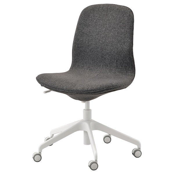 IKEA LÅNGFJÄLL conference chair, Gunnared dark gray/white , IKEA Sale | 70641GEXF