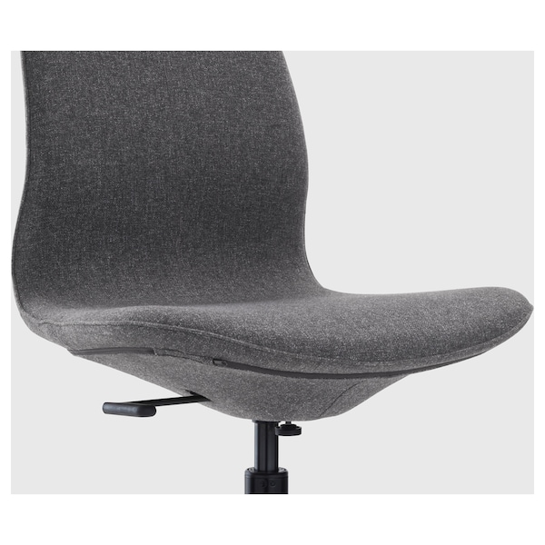 IKEA LÅNGFJÄLL conference chair, Gunnared dark gray/black , IKEA Sale | 53684CBEL