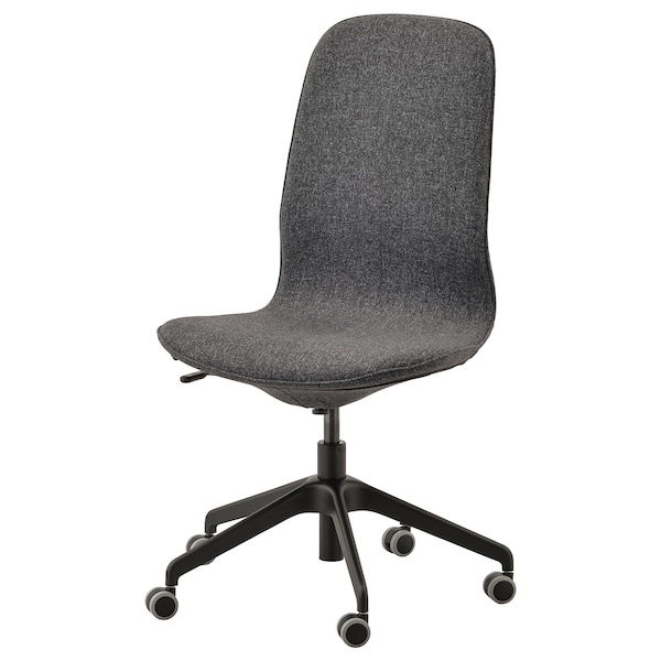 IKEA LÅNGFJÄLL conference chair, Gunnared dark gray/black , IKEA Sale | 53684CBEL