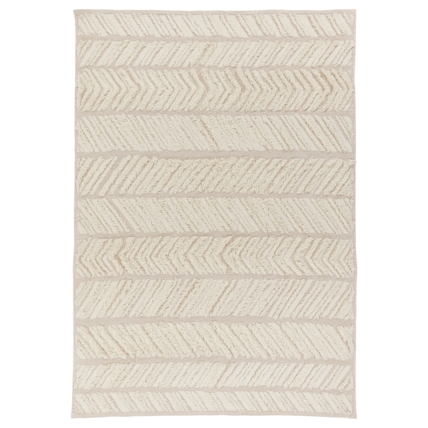 IKEA LOKALGATA rug, flatwoven, beige, 5\'7 inx7\'10 in , IKEA Sale | 95412MXWK