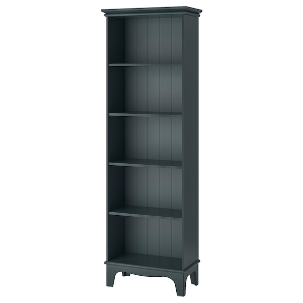 IKEA LOMMARP Bookcase, dark blue-green, 25  5/8x78  3/8 in , IKEA Sale | 09385NJXH