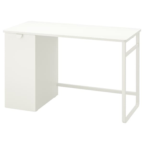 IKEA LÄRANDE desk with pull-out storage unit, white, 47 1/4x22 7/8 in , IKEA Sale | 93278AVHW