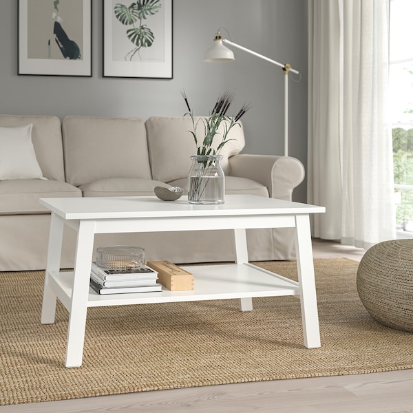 IKEA LUNNARP Coffee table, white, 35  3/8x21  5/8 in , IKEA Sale | 04631ULHR