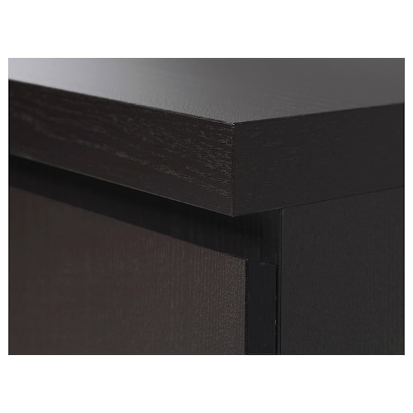 IKEA MALM desk, black-brown, 55 1/8x25 5/8 in , IKEA Sale | 19542HPXE