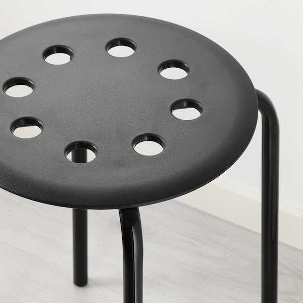 IKEA MARIUS Stool, black , IKEA Sale | 56049NPBL