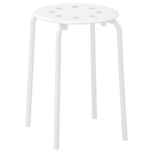 IKEA MARIUS stool, white, 17 3/4 in , IKEA Sale | 78612GQBO