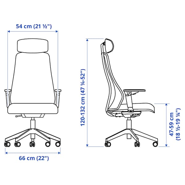 IKEA MATCHSPEL gaming chair, Bomstad white , IKEA Sale | 60578OQMC