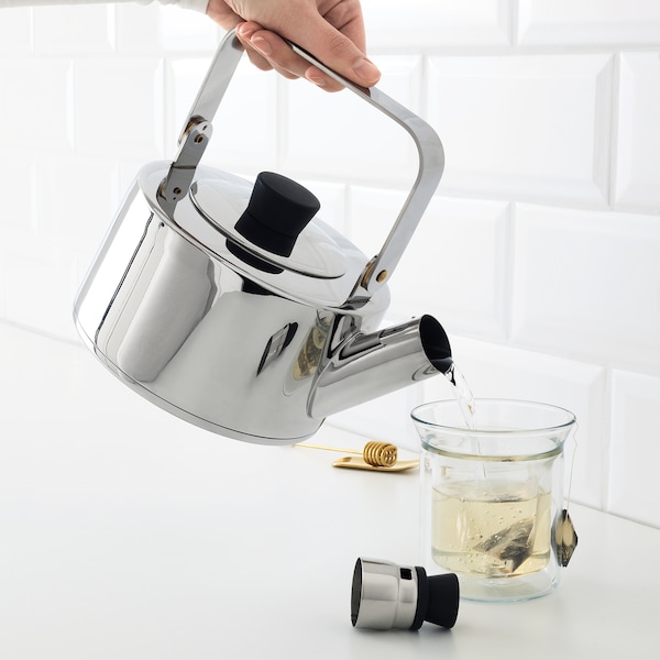 IKEA METALLISK Kettle, stainless steel , IKEA Sale | 52846YJWH