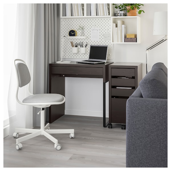 IKEA MICKE Desk, black-brown, 28  3/4x19  5/8 in , IKEA Sale | 08129DROT