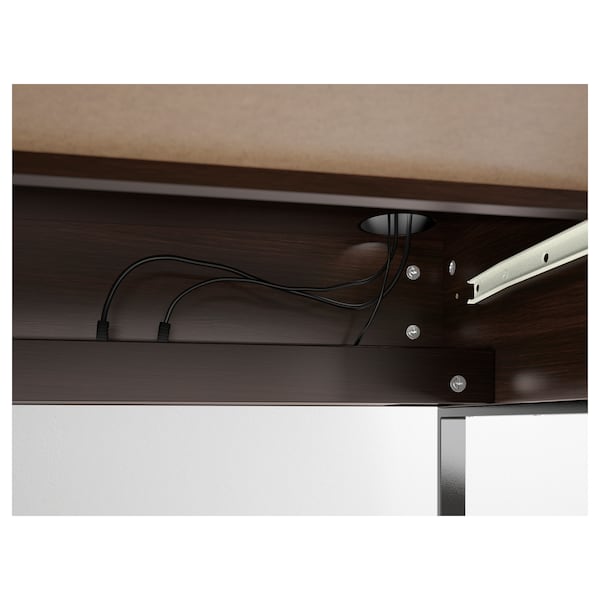 IKEA MICKE Desk, black-brown, 28  3/4x19  5/8 in , IKEA Sale | 08129DROT