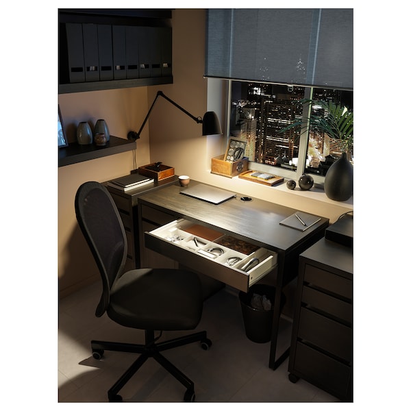 IKEA MICKE Desk, black-brown, 41  3/8x19  5/8 in. Learn more! , IKEA Sale | 31605HCBO