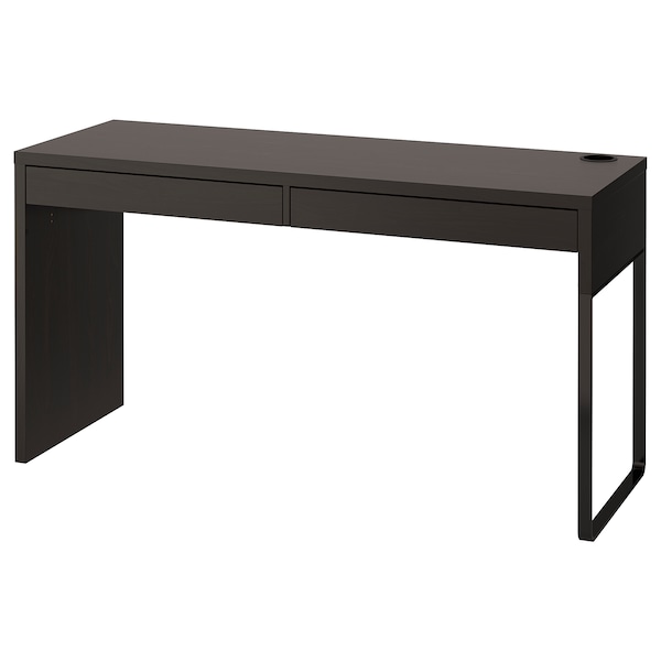 IKEA MICKE Desk, black-brown, 55  7/8x19  5/8 in , IKEA Sale | 91263EMZD