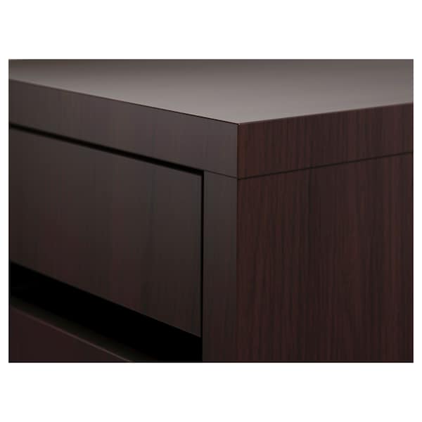 IKEA MICKE Drawer unit/drop file storage, black-brown, 13  3/4x29  1/2 in , IKEA Sale | 86904YXQS