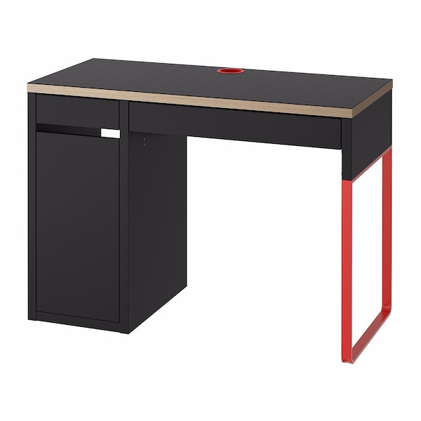 IKEA MICKE desk, anthracite/red, 41 3/8x19 5/8 in , IKEA Sale | 70619YZPT