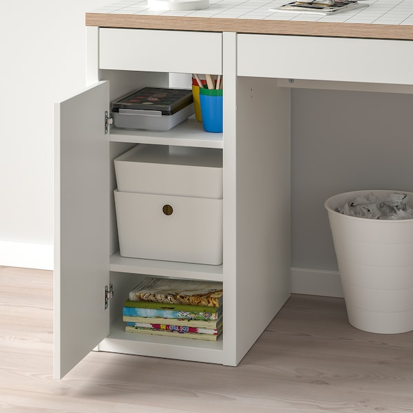 IKEA MICKE desk, white/anthracite, 41 3/8x19 5/8 in , IKEA Sale | 02765CTBX