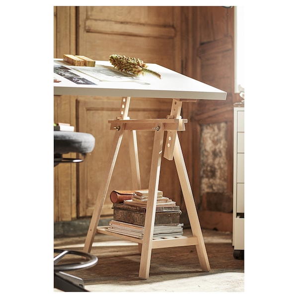 IKEA MITTBACK trestle, birch, 22 7/8x27 1/2/36 5/8 in , IKEA Sale | 24019GFJQ