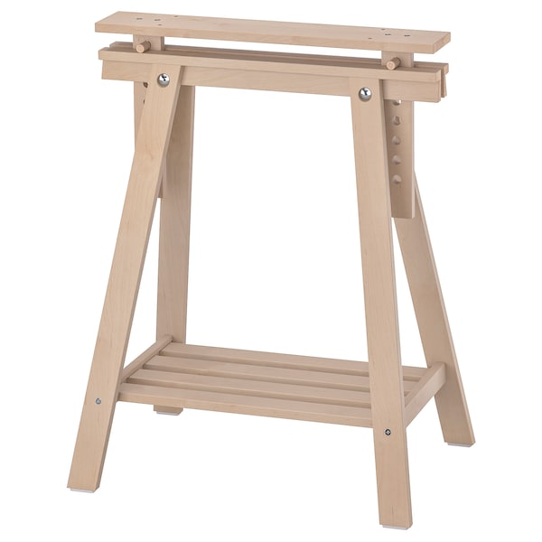 IKEA MITTBACK trestle, birch, 22 7/8x27 1/2/36 5/8 in , IKEA Sale | 24019GFJQ