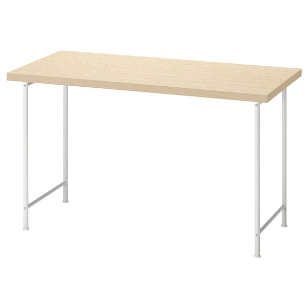 IKEA MITTCIRKEL / SPÄND desk, lively pine effect/white, 47 1/4x23 5/8 in , IKEA Sale | 98745JYRG