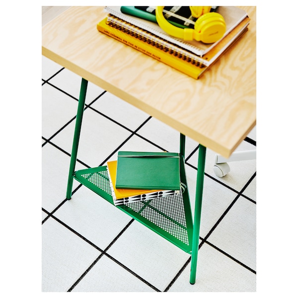 IKEA MITTCIRKEL / TILLSLAG desk, lively pine effect/green, 55 1/8x23 5/8 in , IKEA Sale | 49108SARQ