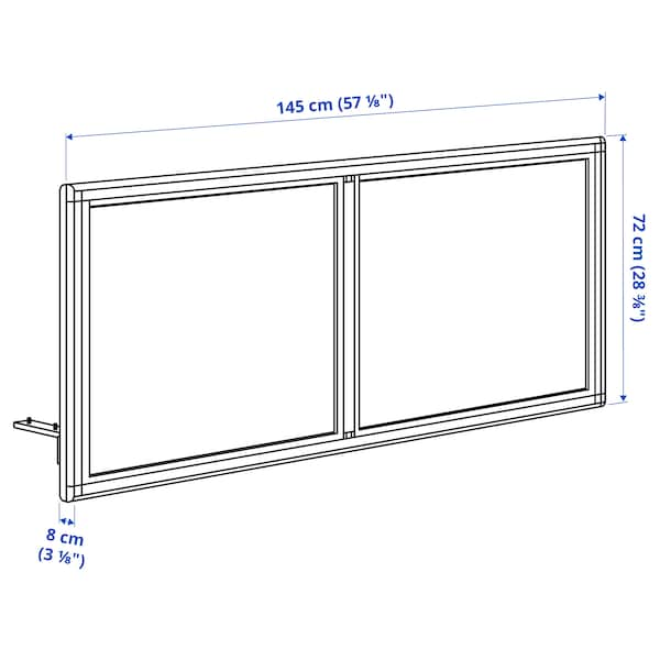 IKEA MITTZON acoustic screen for desk, Gunnared beige, 65x28 3/8 in , IKEA Sale | 90265VICJ