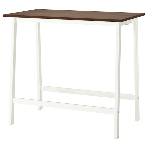 IKEA MITTZON conference table, walnut veneer/white, 47 1/4x26 3/4x41 3/8 in , IKEA Sale | 43568KFBX