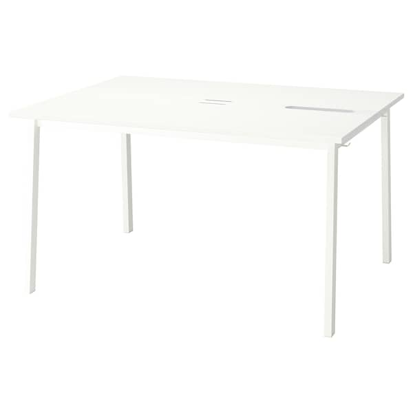 IKEA MITTZON conference table, white, 55 1/8x42 1/2x29 1/2 in , IKEA Sale | 12370CRFL