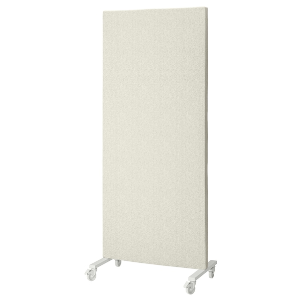 IKEA MITTZON frame w cstrs/acoustic screen, Gunnared beige/white, 33 1/2x80 3/4 in , IKEA Sale | 07321JAPG