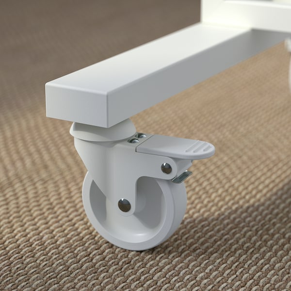 IKEA MITTZON frame with castors, white, 33 1/2x80 3/4x19 5/8 in , IKEA Sale | 64807TIXG