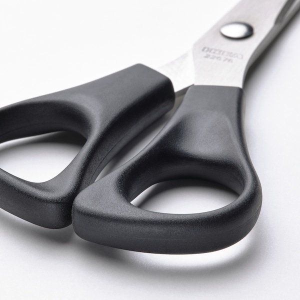 IKEA MÅNÖGA scissors, stainless steel/black , IKEA Sale | 40758ULPK